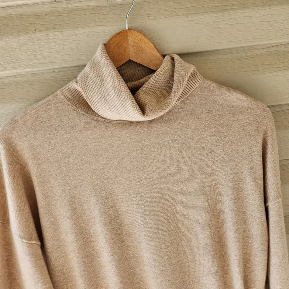 Madewell broke haven wool blend turtleneck sweater Cowl & Turtlenecks